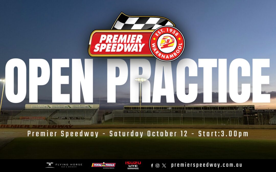 OCTOBER OPEN PRACTICE SESSIONS