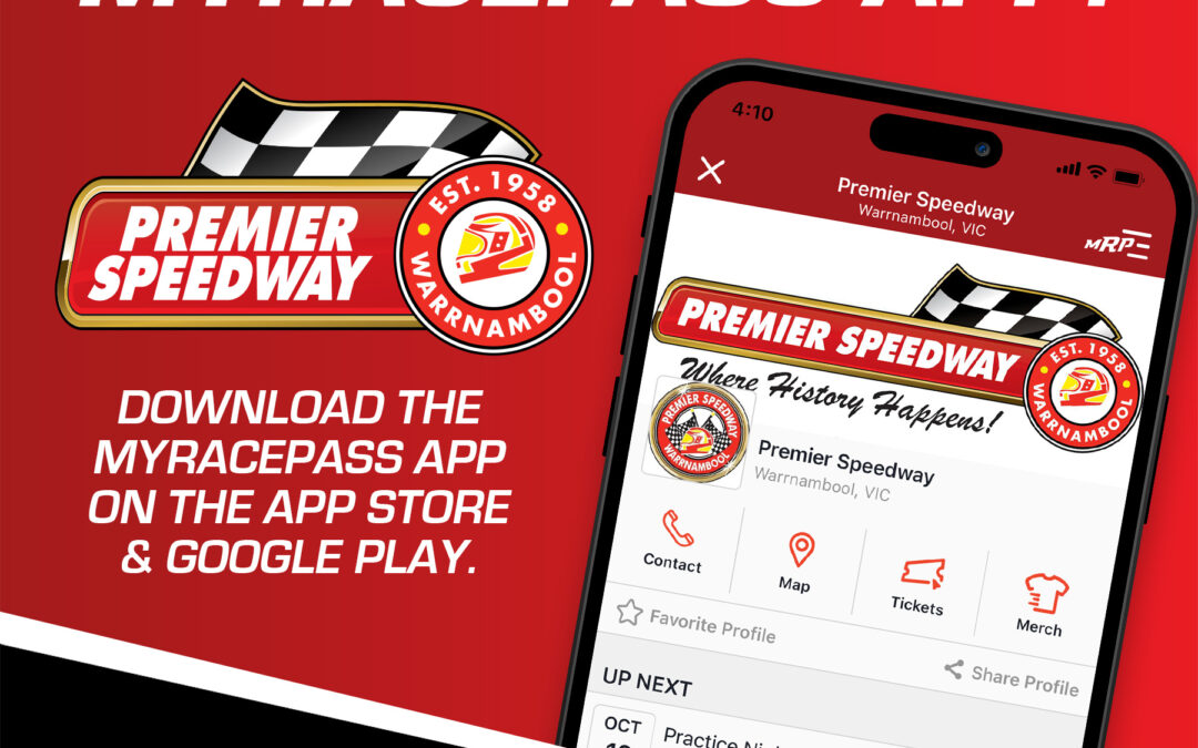 MY RACE PASS PARTNERS WITH PREMIER SPEEDWAY CLUB